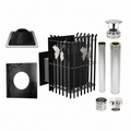 Etna 18 Wood-Burning Sauna Heater Set