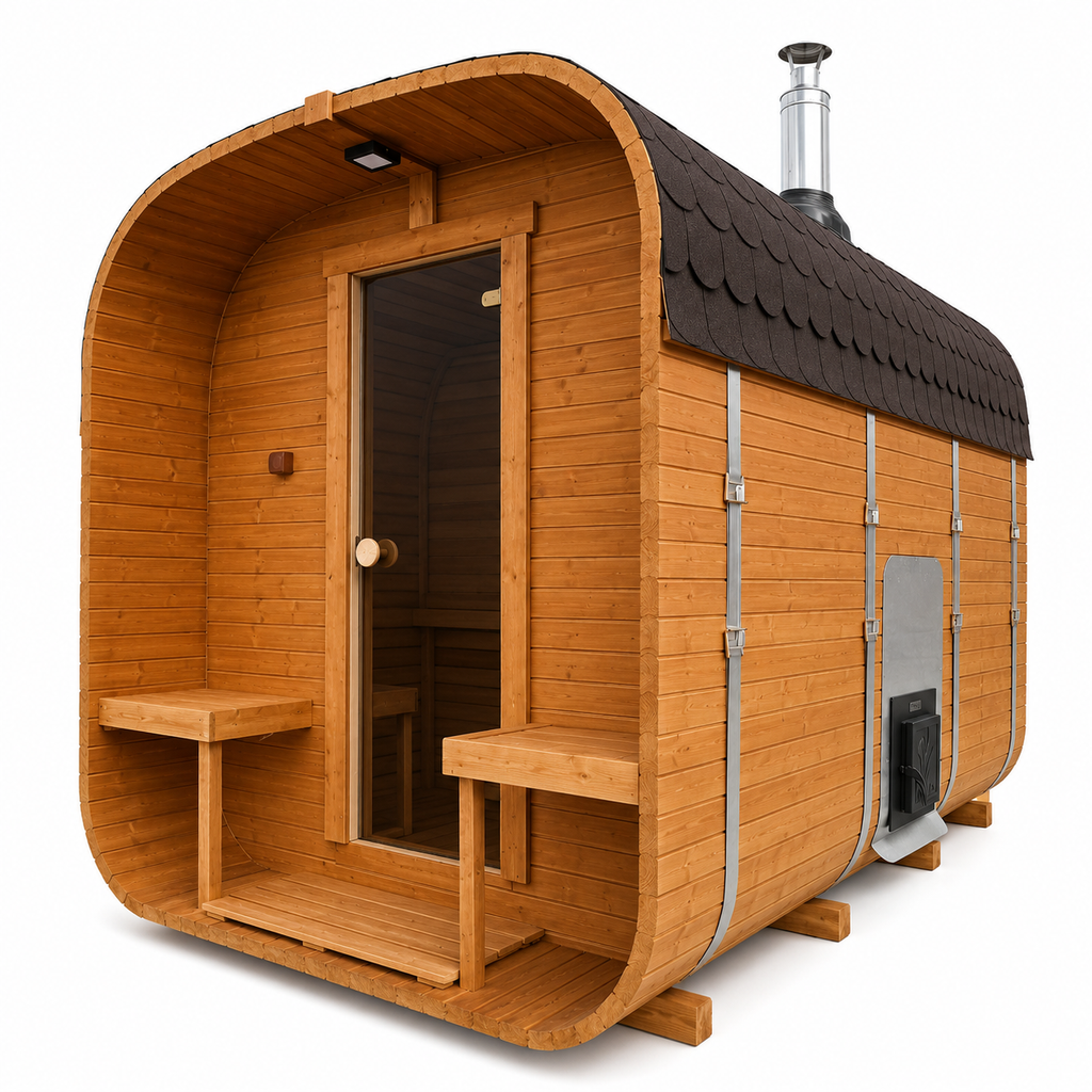 Nordic Quadro 340 Outdoor Sauna