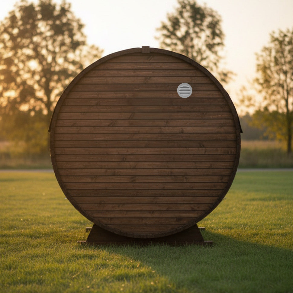 Nordic Barrel Mini 180 Outdoor Sauna