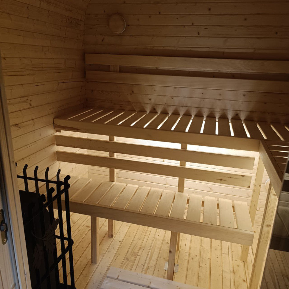 Nordic Quadro 340 Outdoor Sauna