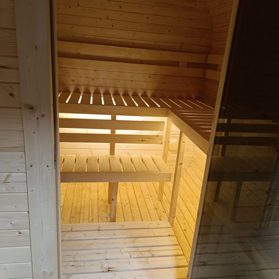 Nordic Quadro 240 Outdoor Sauna