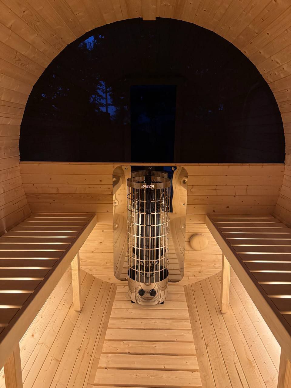 Nordic Barrel 240 Outdoor Sauna