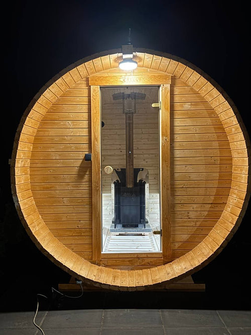 Nordic Barrel 340 Outdoor Sauna