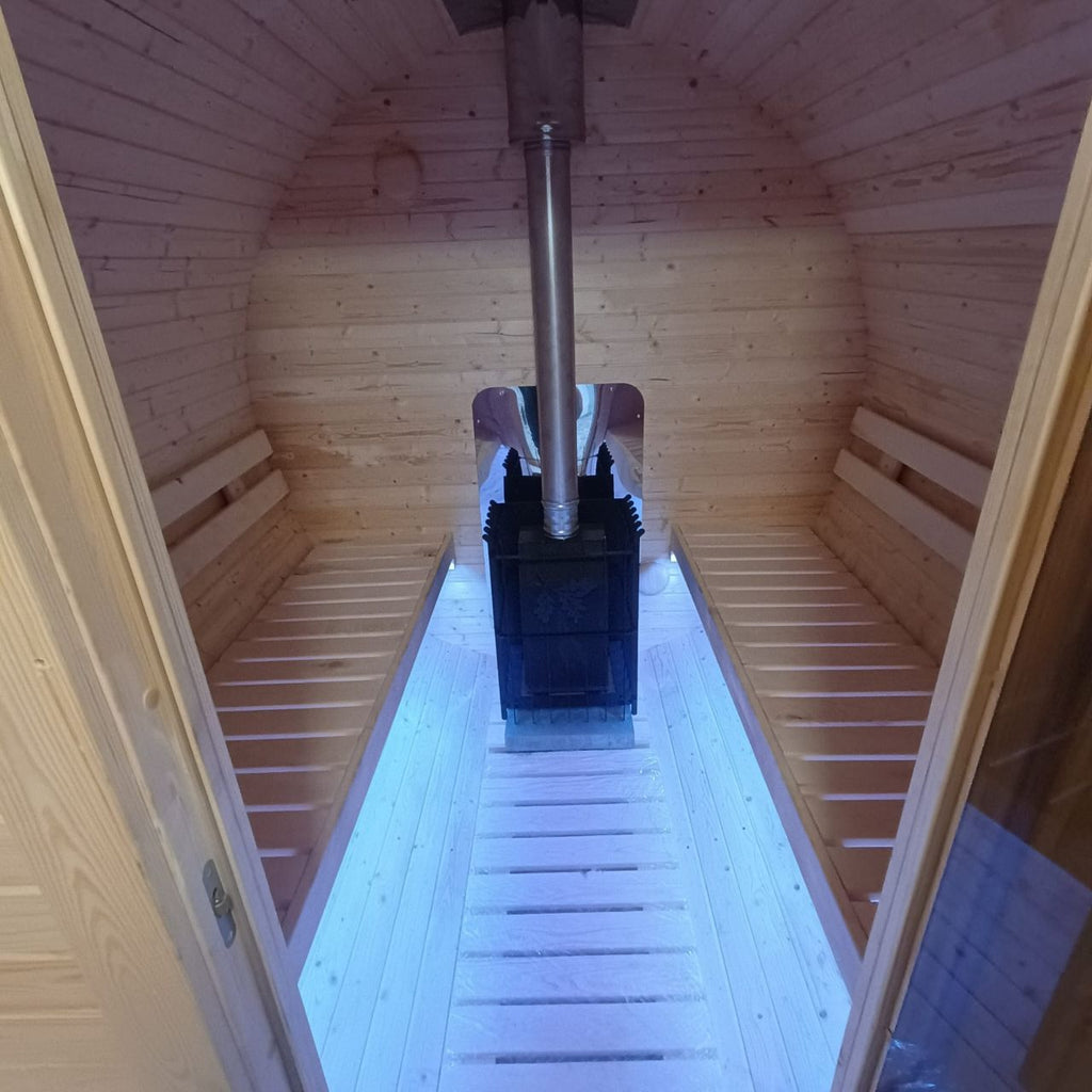 Nordic Barrel 340 Outdoor Sauna