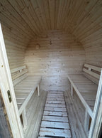 Nordic Barrel Mini 180 Outdoor Sauna